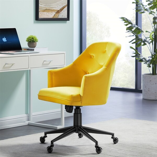 Velvet Office Chair Adjustable Height Task Desk Chair Bed Bath Beyond 33348091