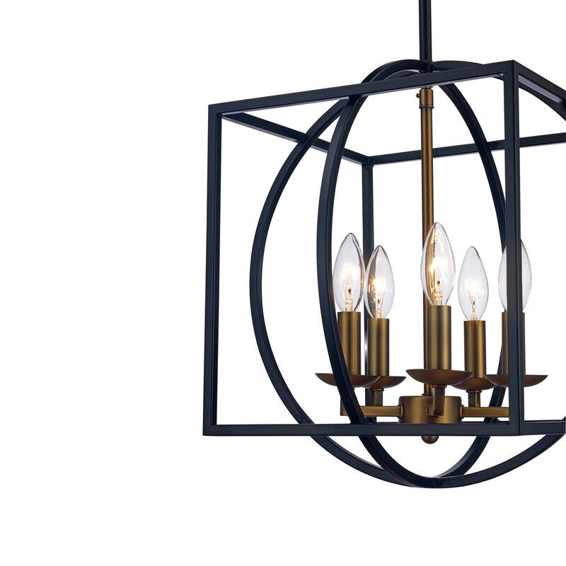Trans Globe Tioga 5 Light Chandelier Chandelier