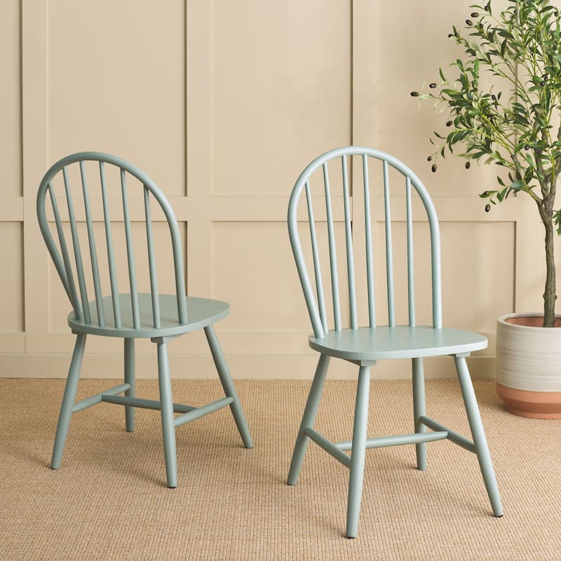 SAFAVIEH HOME Omaha Dining Chair (Set of 2) - 18"W x 18"D x 36"H