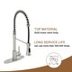 preview thumbnail 8 of 7, Kitchen Sink Faucet Single-Handle Kitchen Faucet with Pull-Out Sprayer