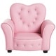 preview thumbnail 3 of 8, Kids Sofa Toddler Tufted Upholstered Sofa Chair - 23.25" L x 16.25" W x 19.25" H