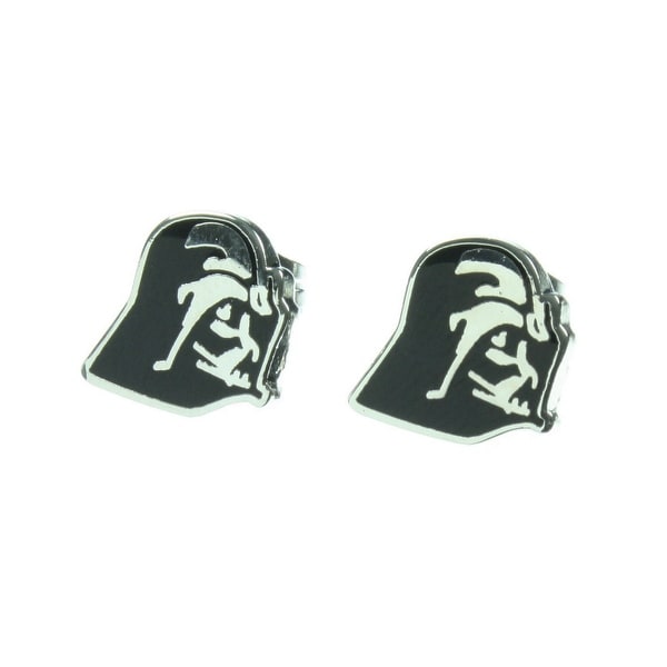 Star Wars Darth Vader Enamel Stud Earrings