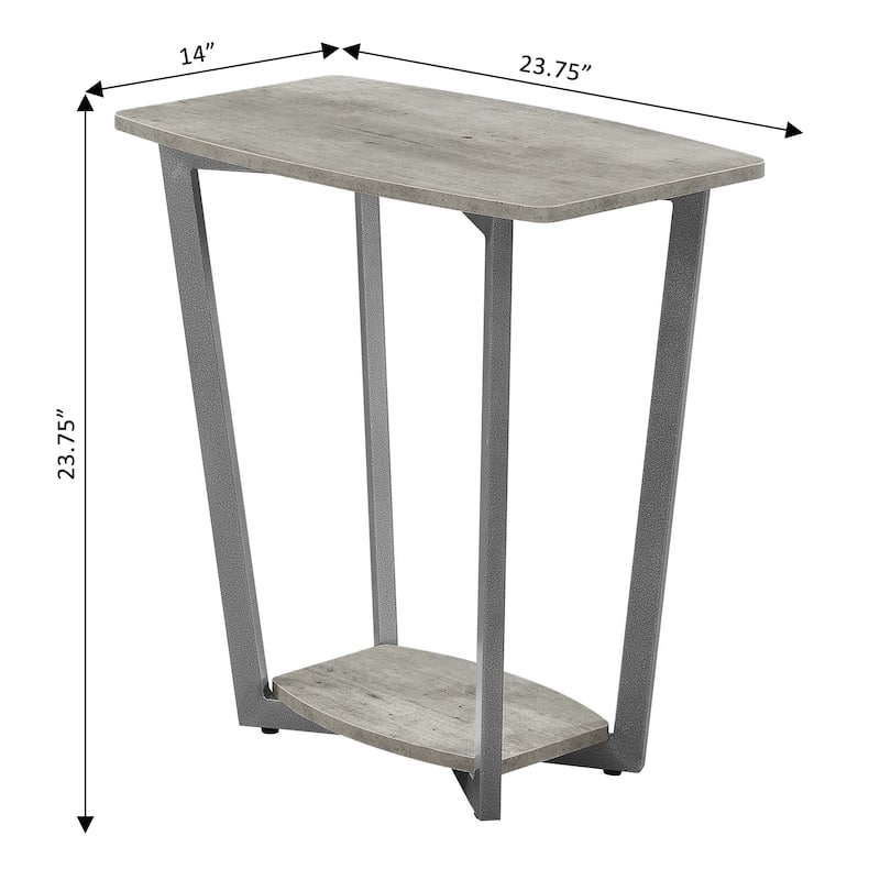Porch & Den Clouet 2-tier Modern End Table