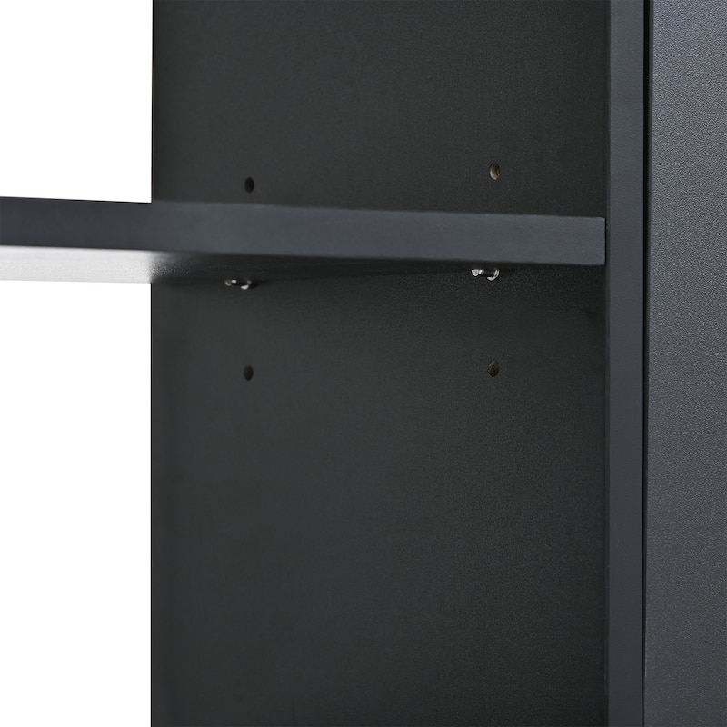 Modern Shoe Cabinet with 4 Flip Drawers