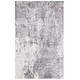 preview thumbnail 41 of 50, SAFAVIEH Handmade Mirage Skye Modern Abstract Viscose Rug 4' x 6' - Grey - Rectangle