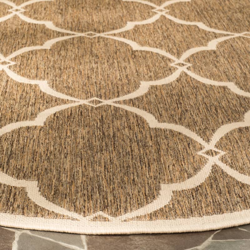 SAFAVIEH Beach House Caetana Indoor /Outdoor Waterproof Patio Backyard Rug