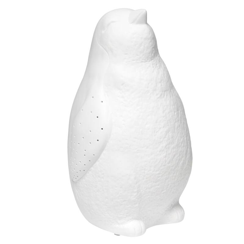 Polar Penguin Porcelain Table Lamp - 10.25" - White
