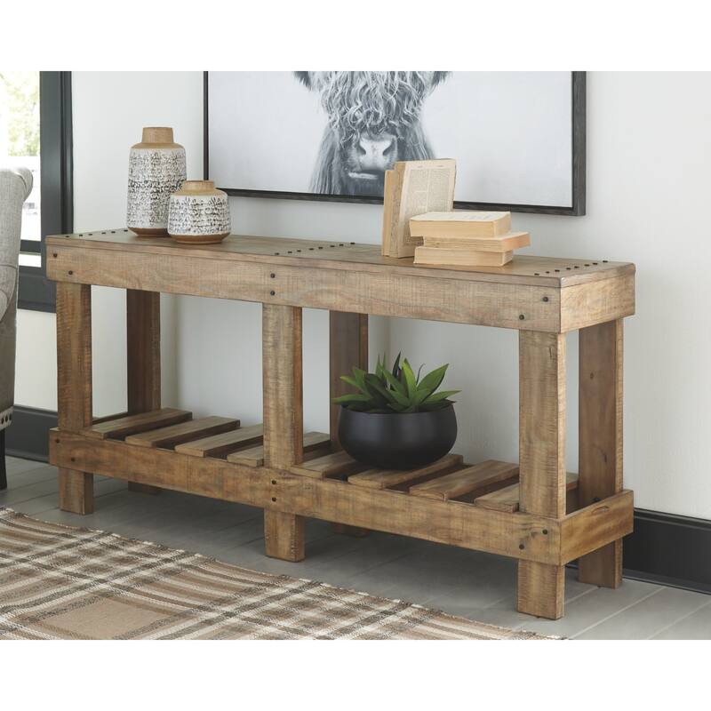 Signature Design by Ashley Sycamore Rise Console Sofa Table
