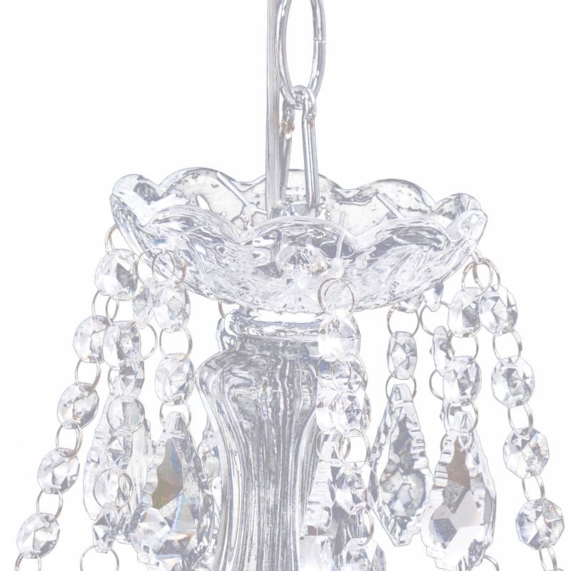 Elegant K9 Crystal Chandelier Modern 6-Light Ceiling Lamp Pendants
