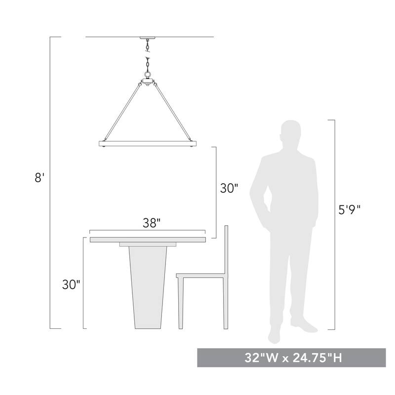 Castile 6 Light Chandelier