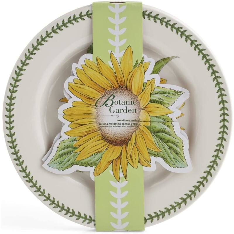Portmeirion Botanic Garden Set of 4 Dinner Plates - 11 inch
