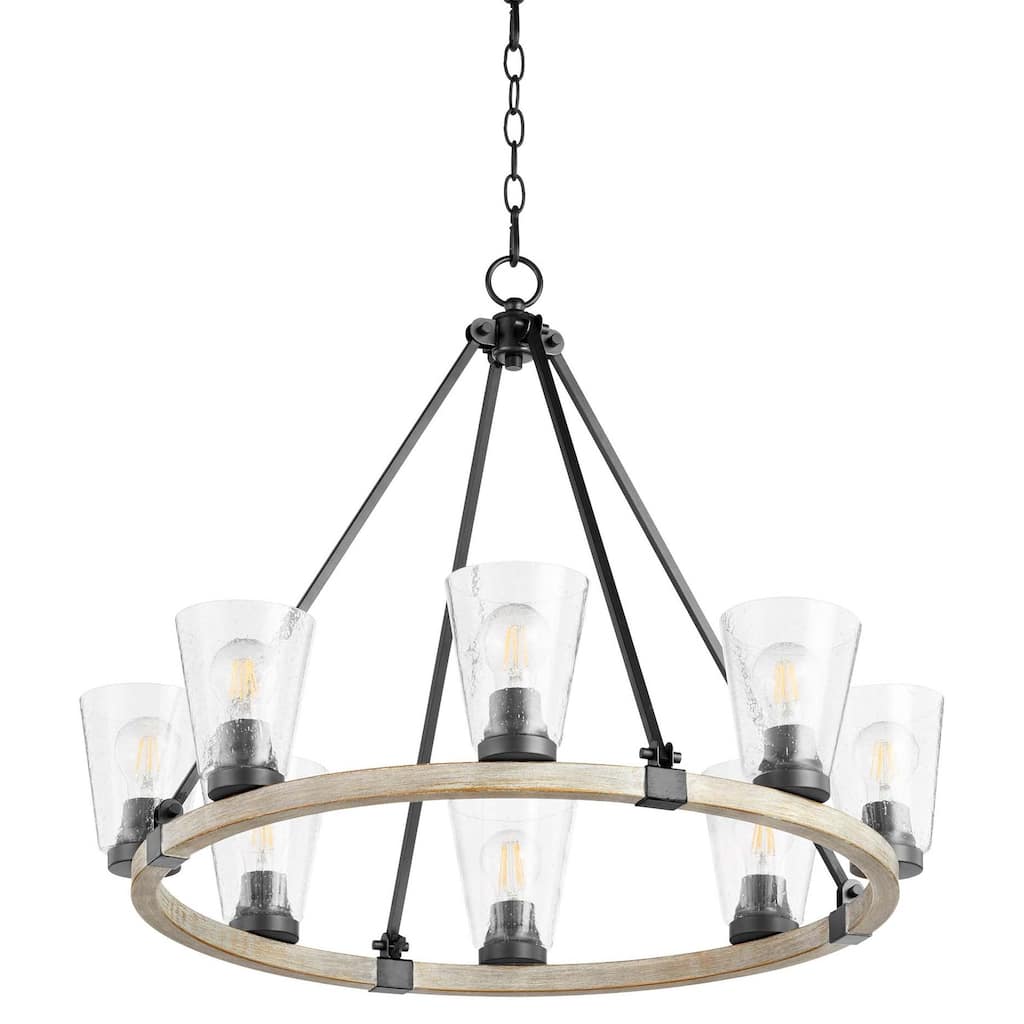 Quorum International 63-8-41 Paxton 8 Light 31" Wide Ring Chandelier