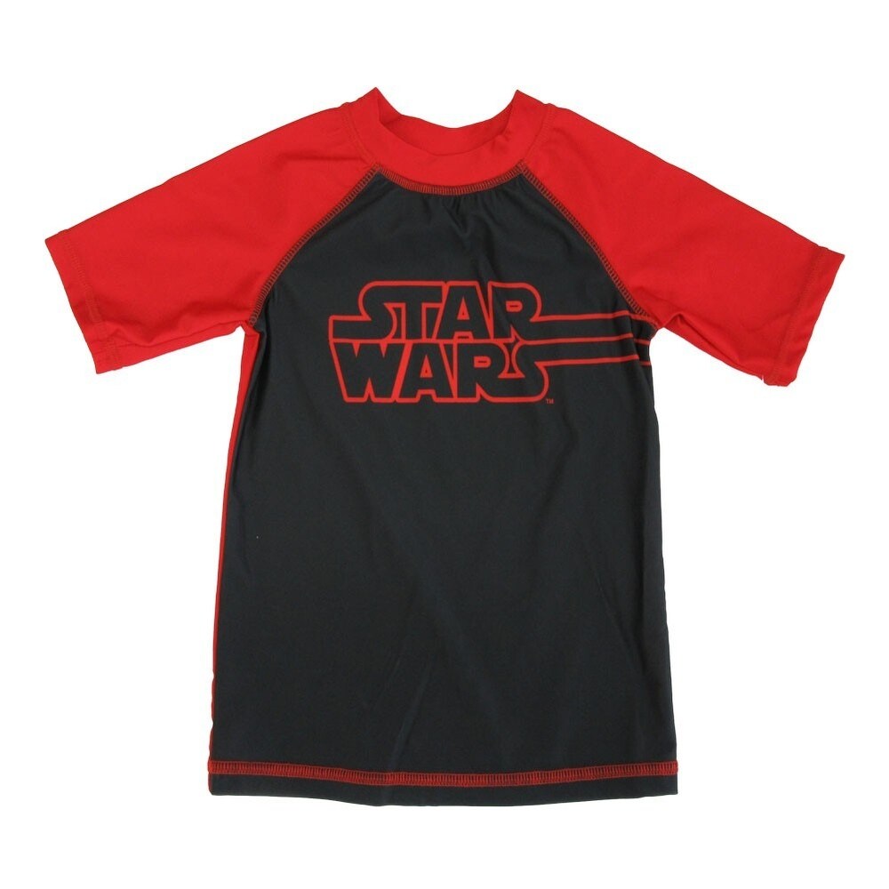 Boys Star Wars Rash Guard Red-XS