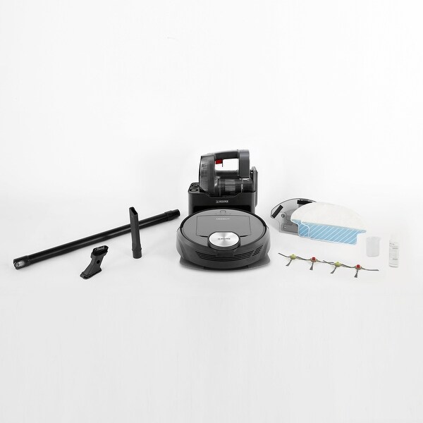 ECOVACS DR98 Deebot R98 Vacuum Cleaning Robot - DARK GREY - Bed