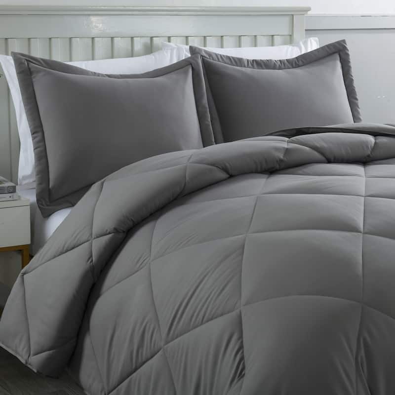Stayclean Bacteria Inhibiting Diamond Stitch Comforter Set