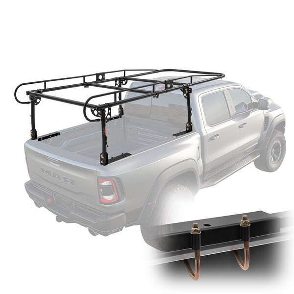 Truck Ladder Rack for Kayak Ladder Surfboard Lumber - 43.3-63 inch