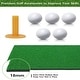 preview thumbnail 2 of 3, Wellco Golf Practice Net, Golf Hitting Aids Nets for Backyard Driving Chipping, Home Golf Swing Training, Outdoor Sports