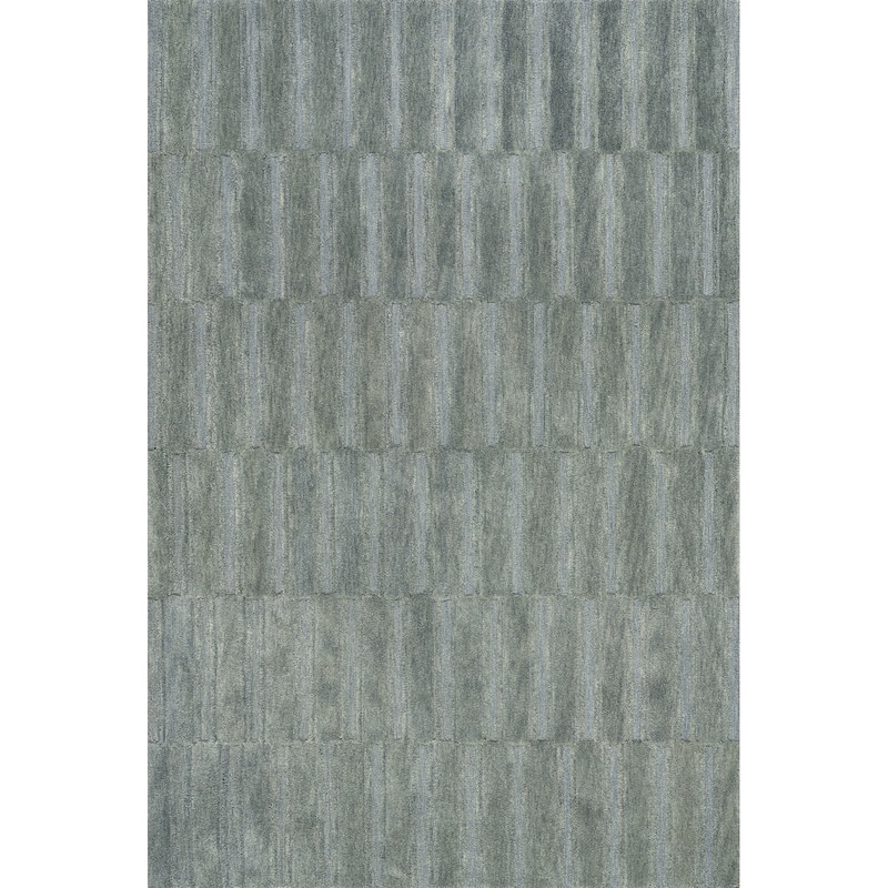 Starke Checked Wool Area Rug