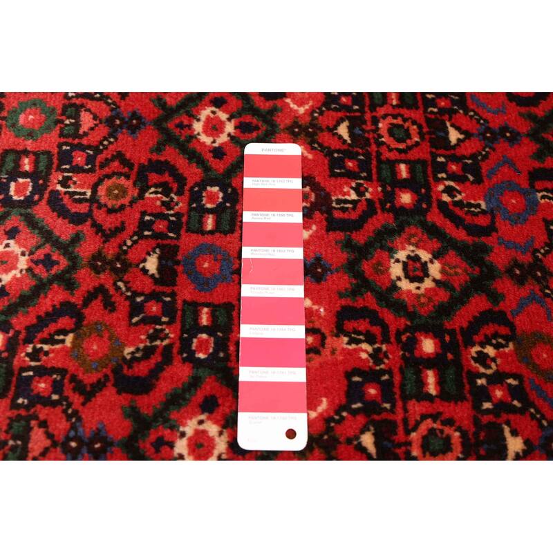 ECARPETGALLERY Hand-knotted Andelz Red Wool Rug - 2'9 x 9'9