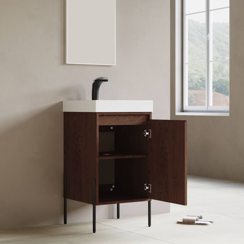 Ripple 18" Single Bathroom Vanity Set