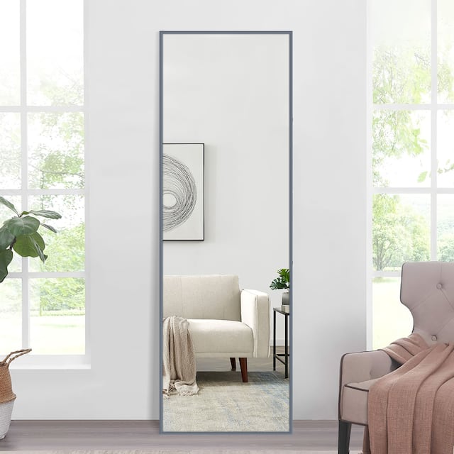 Carson Carrington Paaskynen Aluminum Alloy Full Length Floor Mirror