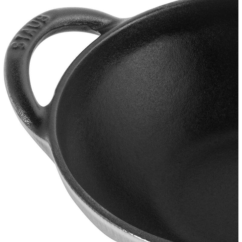 STAUB Cast Iron 0.5-qt Baby Wok