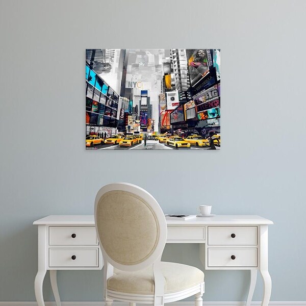 Easy Art Prints James Grey's 'Times Square' Premium Canvas Art