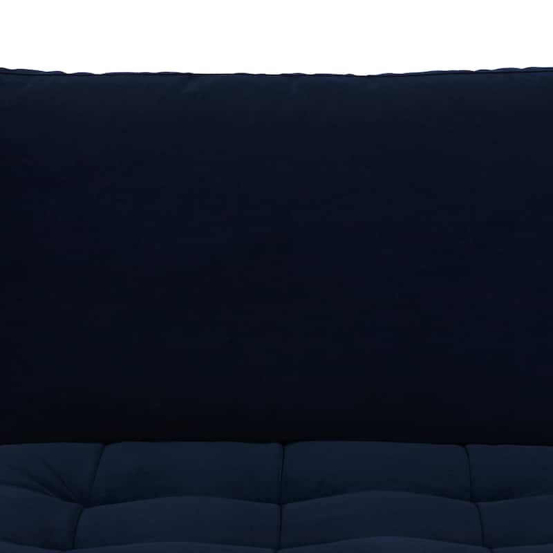 Poly and Bark Napa Fabric Left Sectional Sofa