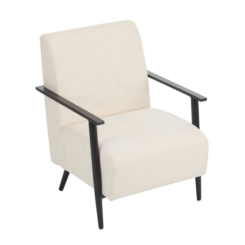 Polyester Lounge Chairs (Set of 2） with Sturdy Metal Frames, Ergonomic Design, and Space-Saving Profile