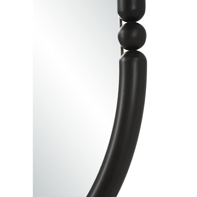 Renwil Ditto 40" H x 36" W Wall Mirror, Black