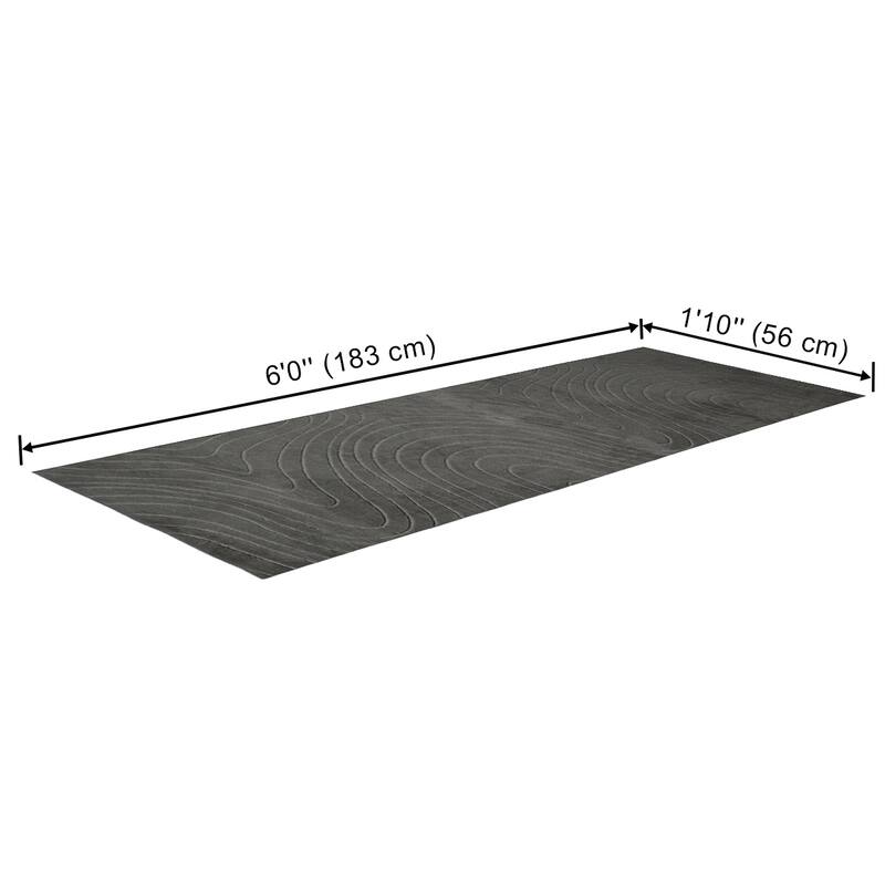 ECARPETGALLERY Somos Modern Machine Washable Area Rug