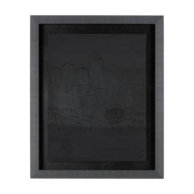 Shadow of the City II Framed Art Print
