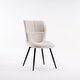 preview thumbnail 48 of 62, Dining Chairs Set of 2, Armless Kitchen Chairs, Soft Cushion