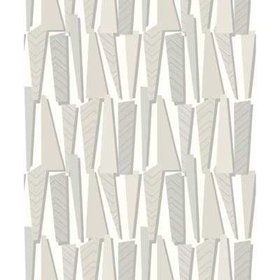 The Simple Life Geometric Shadows Unpasted Wallpaper