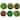 Handmade Preserved Topiary Balls, Set of 6 Decorative Floral Orbs - 4 inch