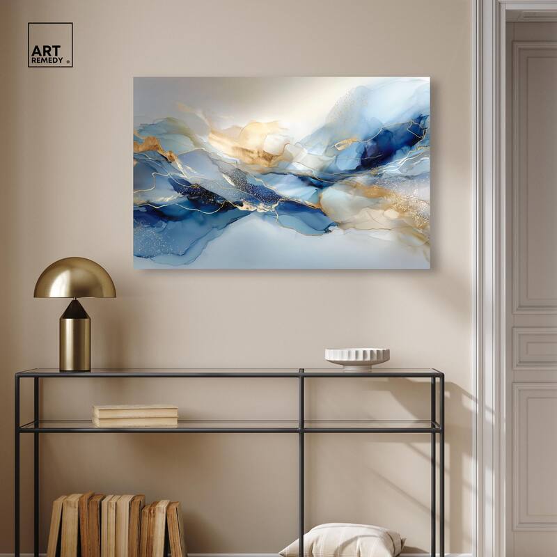 Postmodern Flow I Canvas by Art Remedy, Gallery Wrapped