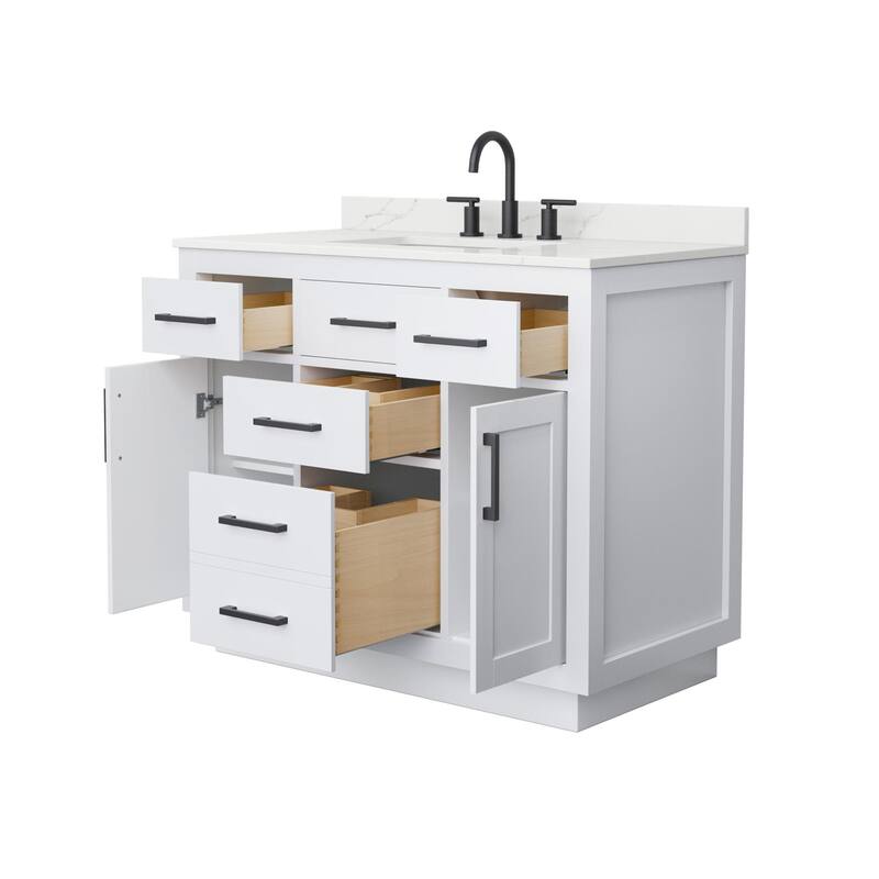 Wyndham Collection WCG262642S-QTZ-US3MXX Beckett TK 42" Free Standing