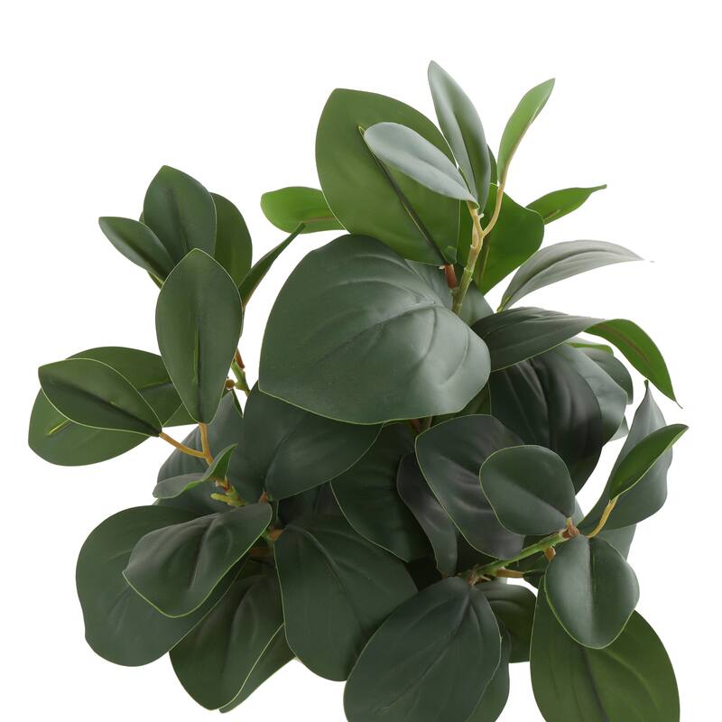 Faux Foliage Artificial Plant - Green - Roche River Decor - 8"W x 10"L x 14"H