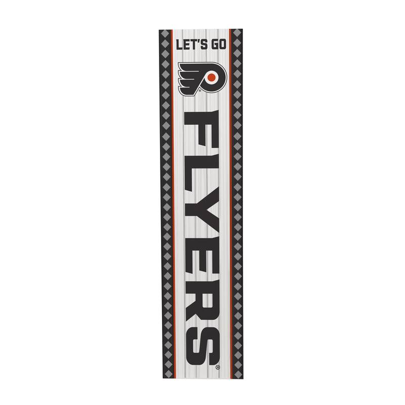47" Double Sided Seasonal Porch Leaner, Philadelphia Flyers - 47" x 11.25"