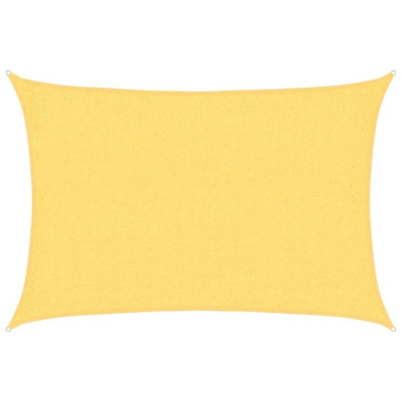 vidaXL Sun Shade Sail Patio Sun Screen with Fasteners Shade Canopy Sunshade