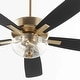preview thumbnail 6 of 10, Quorum International 4525-22 Ovation 52" 5 Blade Indoor Ceiling Fan