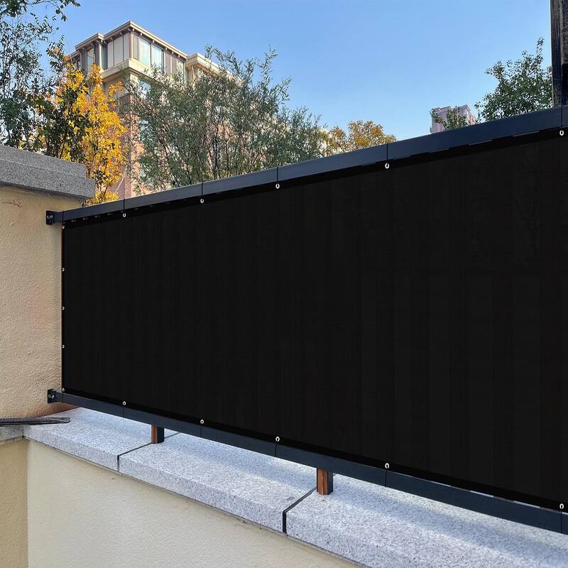 Shatex Privacy Fence Screen Heavy-Duty 90% Blockage Shade Cover Fencing Net , 3 x 50 ft