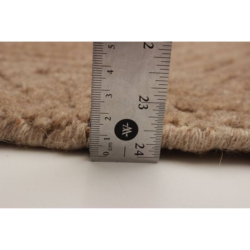 Kashkuli Gabbeh Tan Rug 4'0" x 4'0" - 4'0 x 4'0