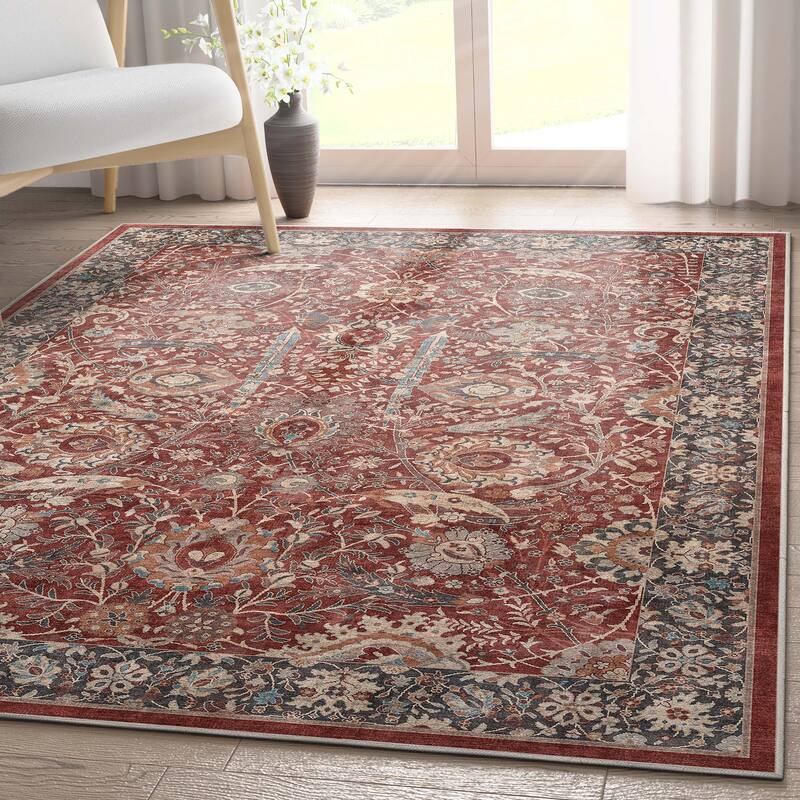 Well Woven Vintage Liana Flat-Weave Area Rug
