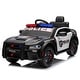 preview thumbnail 4 of 57, Dodge Charger 12V Kids Police Car Ride On with Remote Control, Three Speed Adjustable, LED Lights for Children Aged 37-96 Months