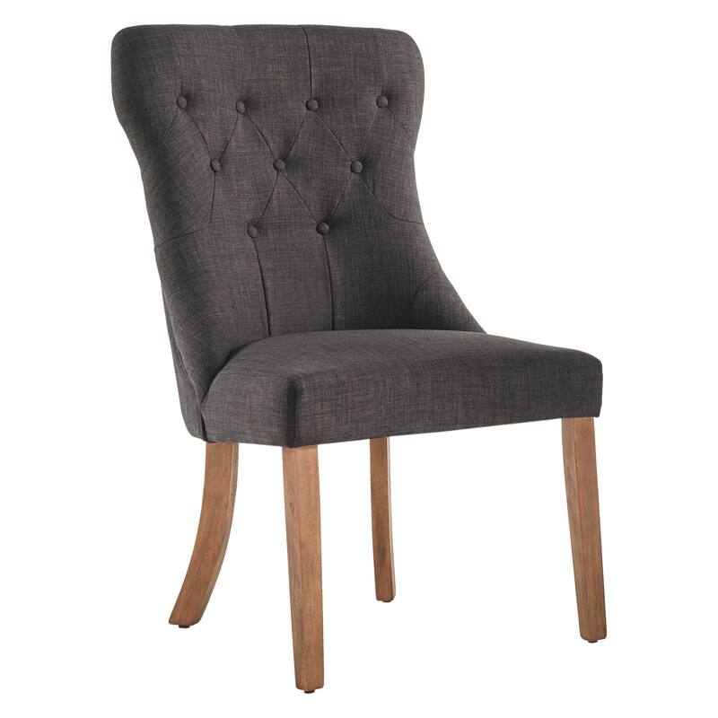 Voyager Button-tufted Dining Chairs (Set of 2) by iNSPIRE Q Artisan