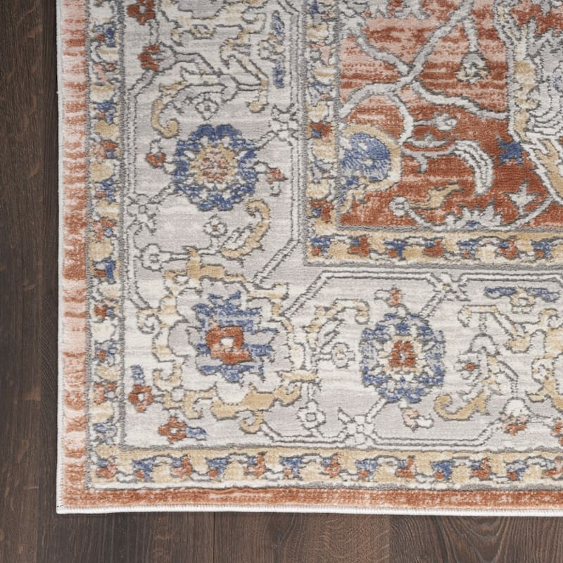 Caki Power Loomed Area Rug By HomeRoots - 110' X '79' X '0.5
