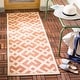 preview thumbnail 4 of 175, SAFAVIEH Courtyard Marita Indoor/ Outdoor Waterproof Patio Backyard Rug 2'3" x 10' Runner - Terracotta/Bone
