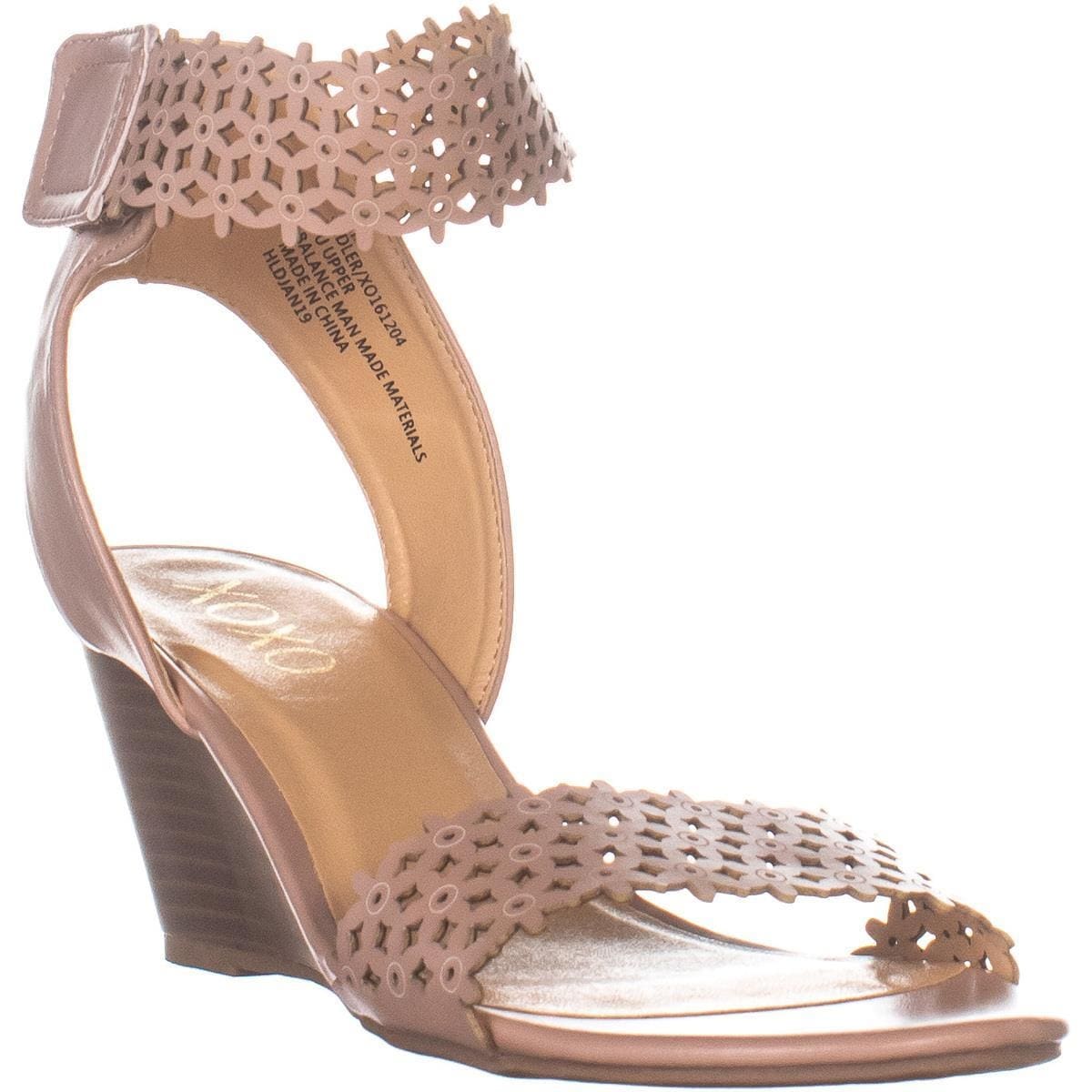 xoxo sadler wedge sandals