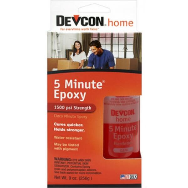 Shop Devcon 20945 5 Minute Fast Drying Epoxy Clear 9 Oz Overstock 24750494